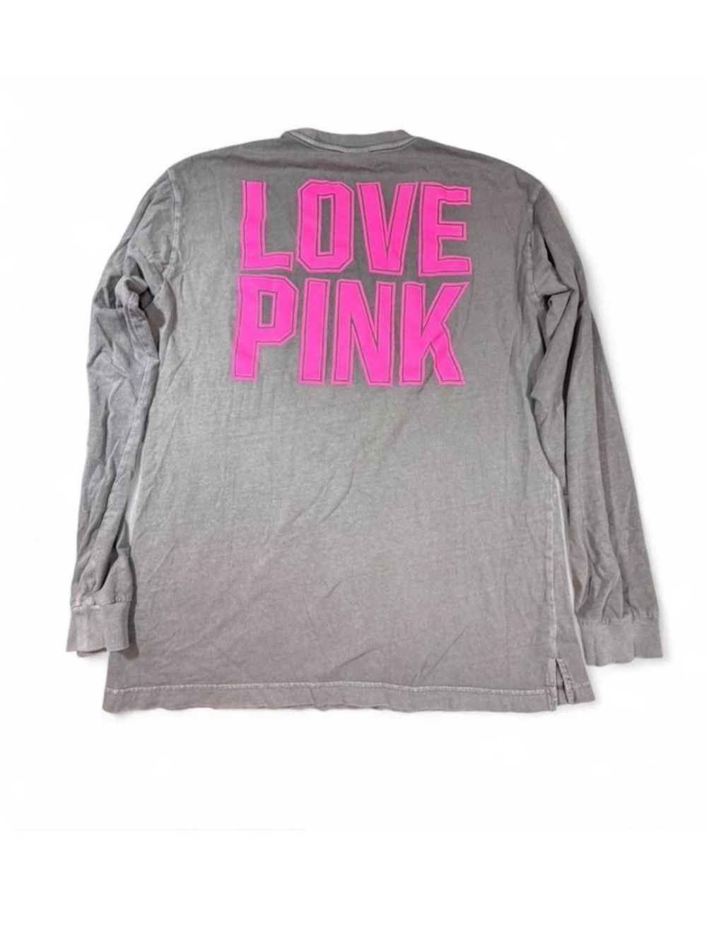 Victoria’s Secret PINK Brown Long Sleeve Tee • Size M